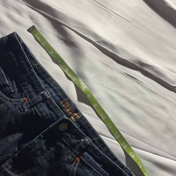 Bitten Sarah Jessica Parker Skirt Size 8 Length 13” Denim Cotton Spandex #ST1 - Picture 4 of 5